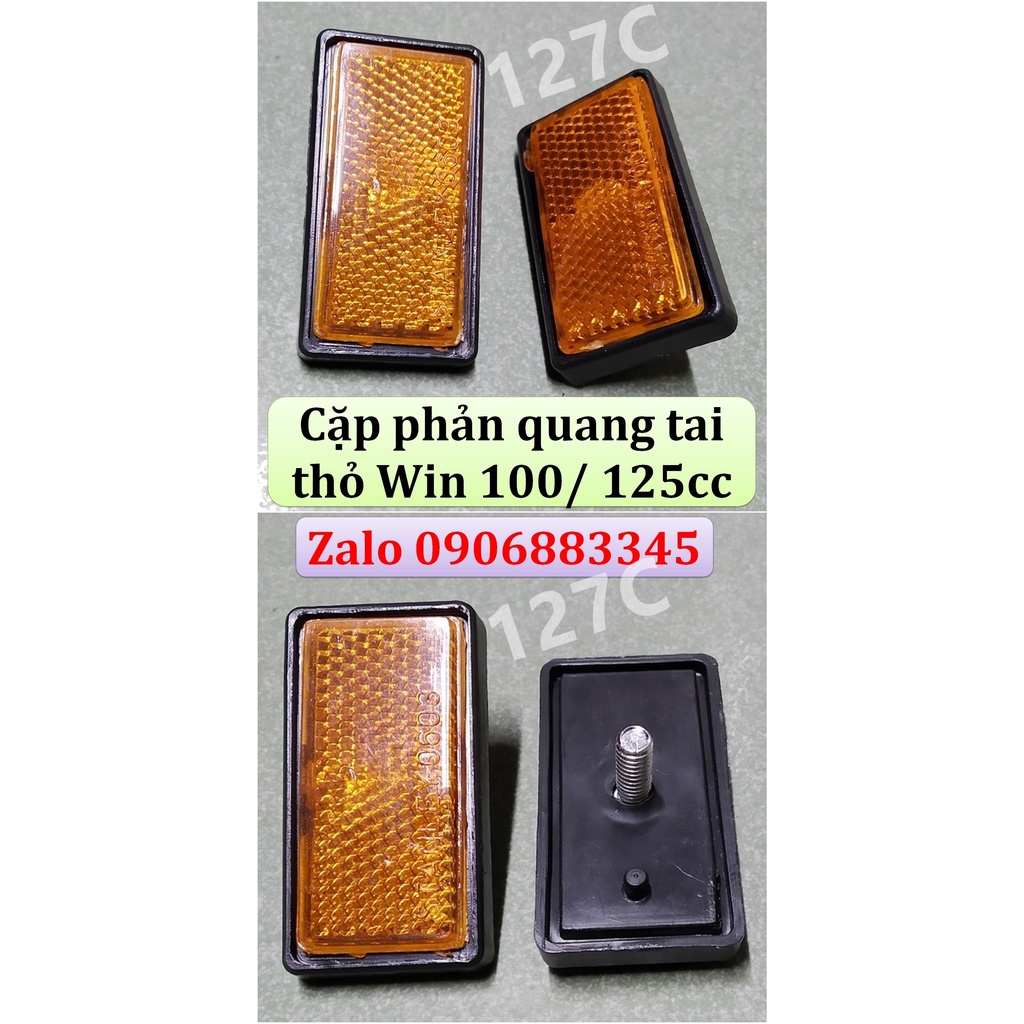 Cặp phản quang tai thỏ Win 100/ 125cc