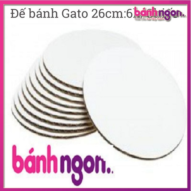 Đế Giấy Bánh Gato 26cm
