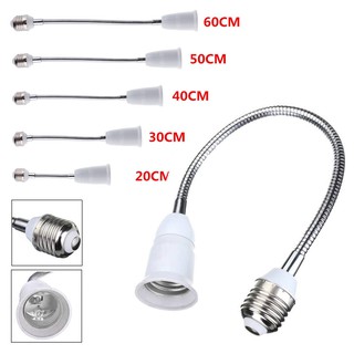 E27 LED Light Bulb Lamp Holder Flexible Extension Adapter Socket