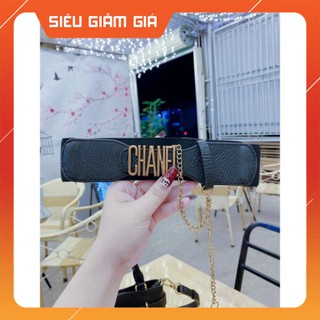 Dây lưng-Đai váy thun co dãn nữ có dây xich