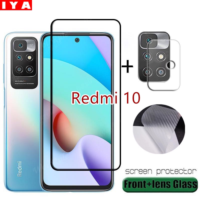 Ốp Điện Thoại Mặt Kính Cho Xiaomi Redmi Note 11 Note11S Note 11 Pro Redmi 10 Note 10 9Pro 8S 9T 9S 9A 9C POCO X3