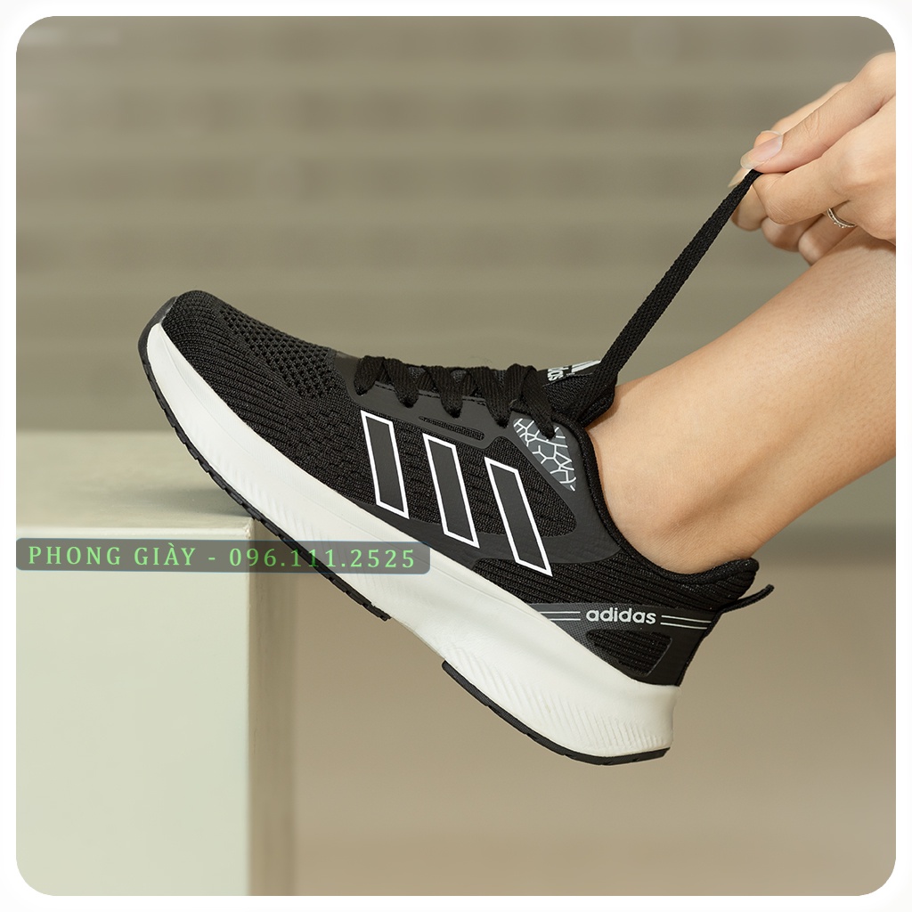 Giày Sneaker Nữ Giày Thể Thao Nữ A51 Màu Đen Fullbox