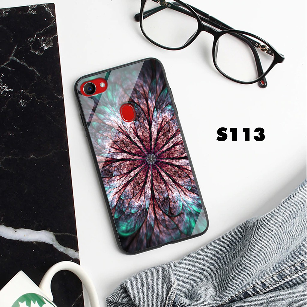 Ốp lưng kính cường lực dành cho Oppo F5 - F7 in hính hoa lá cành | BigBuy360 - bigbuy360.vn