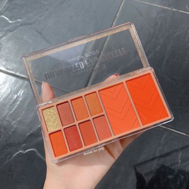 Set Má Hồng + Phấn Mắt 4 ô SIVANNA HF5021