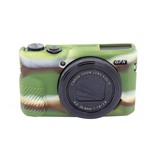Ốp khung silicone mềm bảo vệ máy chụp ảnh Canon G7XII G7x2 G7X Mark II