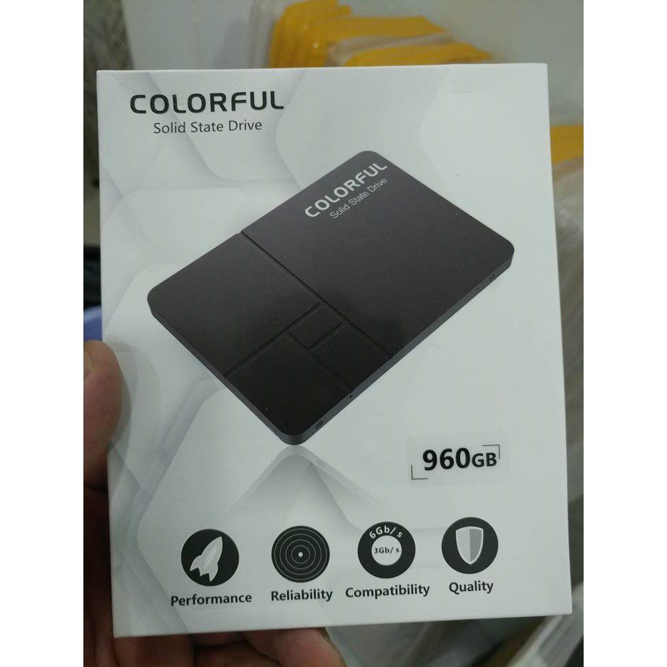 Ổ cứng SSD 960GB Colorful 2.5 inch SATA NWH Phân phối - bảo hành 3 năm | BigBuy360 - bigbuy360.vn