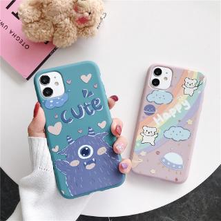 Ốp điện thoại họa tiết quái vật dễ thương cho iPhone11 PRO MAX iPhone 6 7 8 plus XS MAX XR SE2