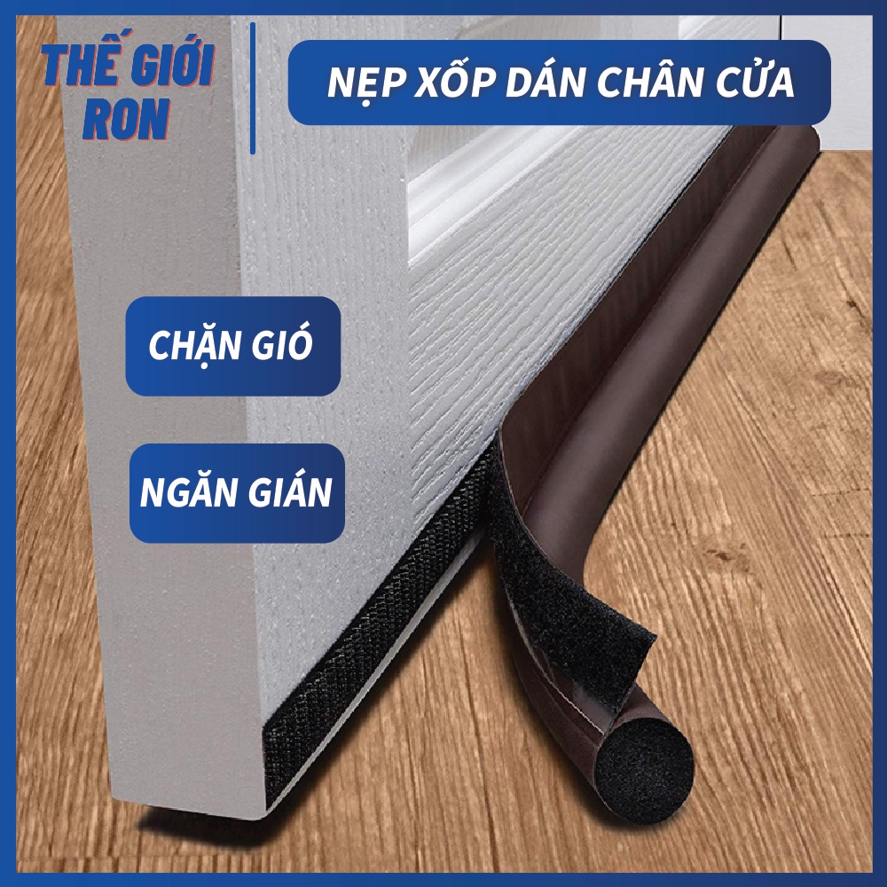 Miếng Chặn Cửa Chống Ồn, Ngăn Côn Trùng, Nẹp Xốp Chặn Khe Cửa Chặn Bụi Bẩn, Gió Điều Hoà, Tránh Kẹp Chân Tay Trẻ