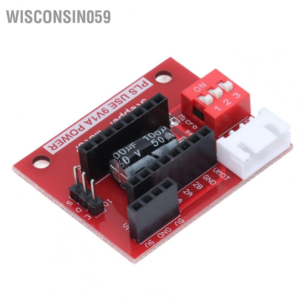 Wisconsin059 Stepper Motor Control Expansion Board for A4988 DRV8825 3D Printer Driver Controls Boards