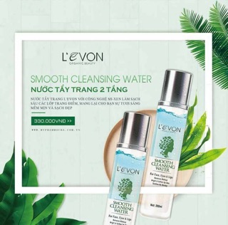 NƯỚC TẨY TRANG 2 TẦNG LEVON MOCHA(sale 50%)