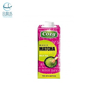 Trà sữa matcha đóng hộp cozy - 225ml