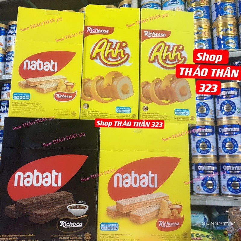 ❤Bánh Xốp Kem Nabati 320gram (20cái x 16g)