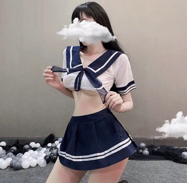 ( HÀNG CÓ SẴN ) SET VÁY NGỦ COSPLAY NỮ SINH SEXY | BigBuy360 - bigbuy360.vn