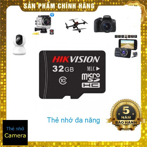 (Anh Ngọc PP) Thẻ nhớ 32GB Hikvision Class 10 Micro SD 92Mb/s