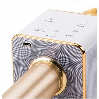  Micro Hát Karaoke Q7 Tích Hợp Loa Bluetooth Cầm Tay  H((Ảnh chính chủ))