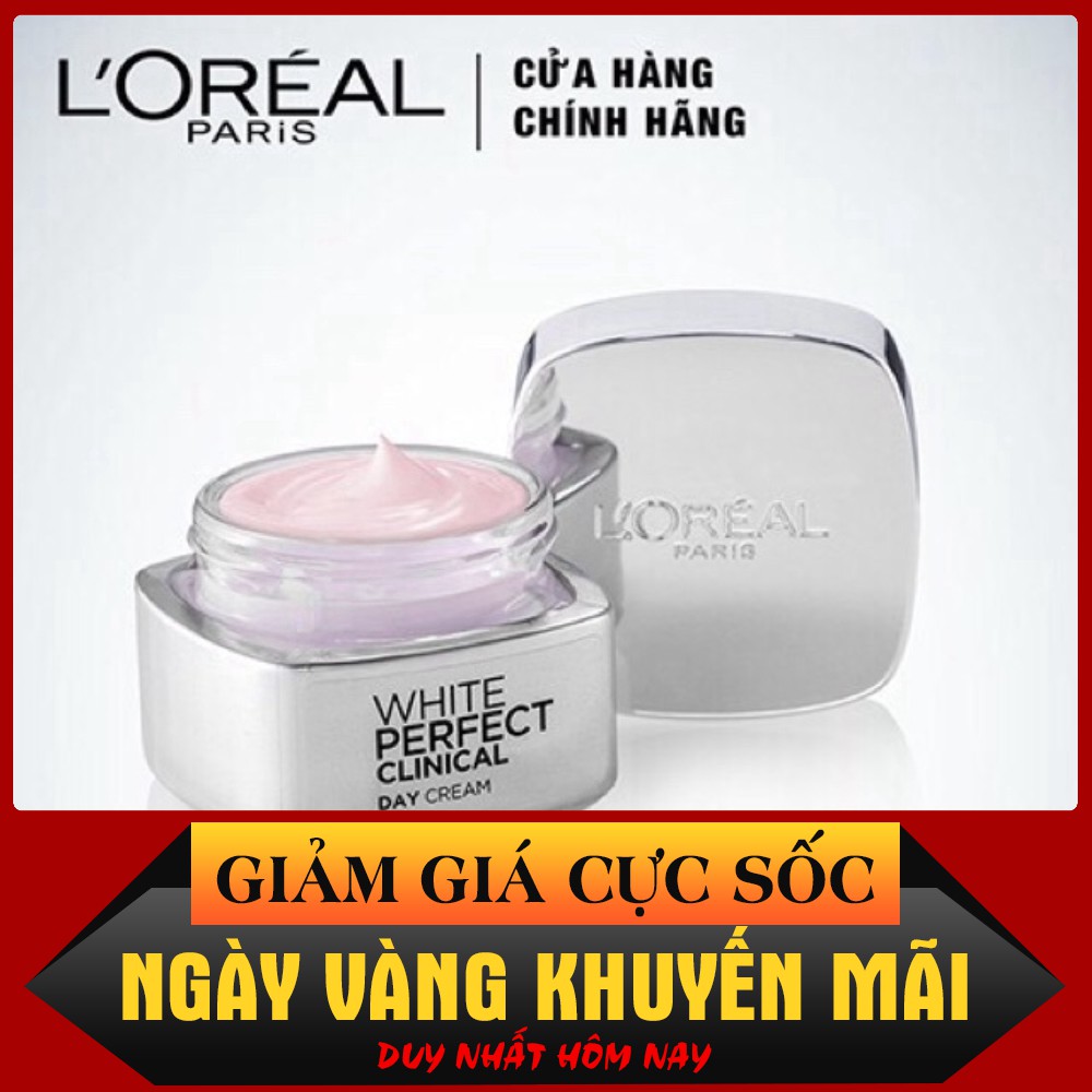 TUẦN  SALE Bộ 2 kem dưỡng làm sáng da Ngày& Đêm L'Oreal paris White Perfect Clinical  SALE