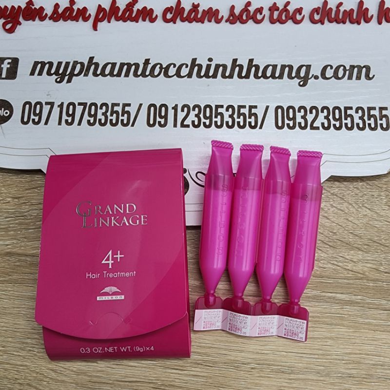 KEM DƯỠNG COLLAGEN SUÔN MƯỢT MILBON DEESSE'S 4, 4+, 4x