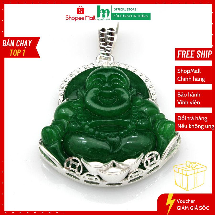 Mặt Dây Chuyền Nam Và Nữ Bạc Hiểu Minh MDN040 Di Lặc Bảo Hành Vĩnh Viễn