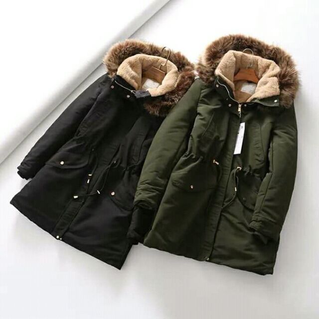 Áo khoác parka lót lông hàng xuất ( Ảnh thật) | BigBuy360 - bigbuy360.vn