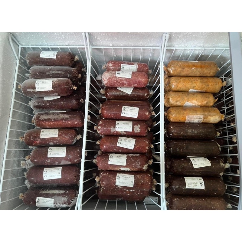 🚀Hoả tốc🚀500gr - Thức ăn tươi / Rawfood cho chó mèo💯💯