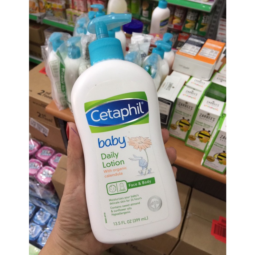 Hàng Mỹ - Sữa dưỡng thể cho bé Cetaphil Baby Lotion 399ml