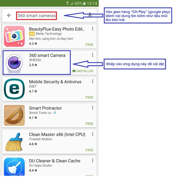 Qihoo 360 IP Smart Camera - D503 bản quay đêm