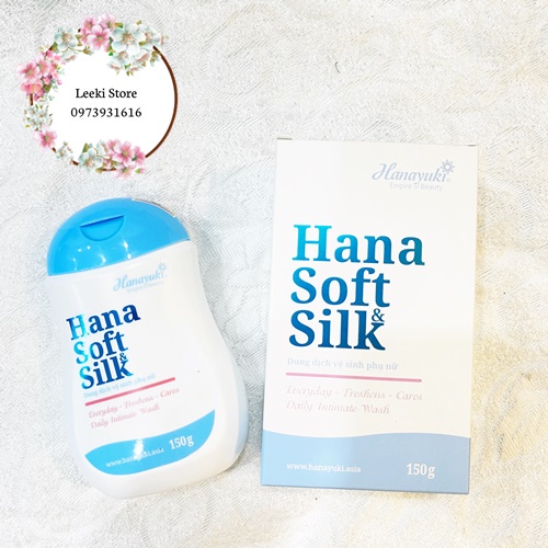 Dung Dịch Vệ Sinh Phụ Nữ Hana Soft Silk Hanayuki