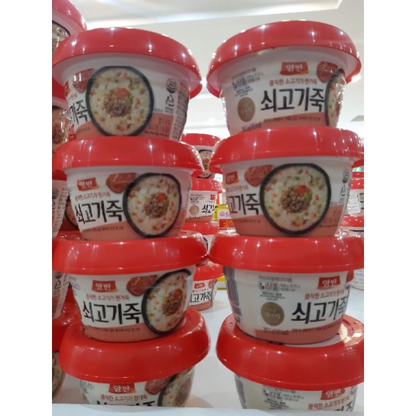 Cháo thịt bò quý tộc Hàn Quốc Dongwon 288g