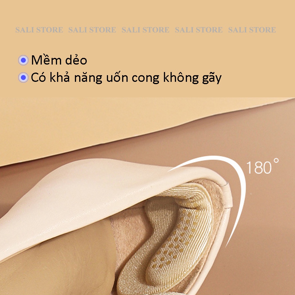 Miếng lót giày cao gót giảm size cho giày bị rộng, lót giày giúp chống tuột gót chân và trầy gót sau SALI BL021