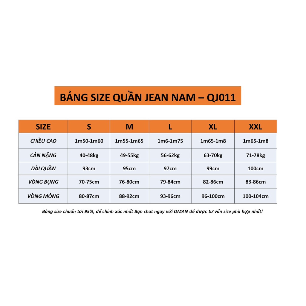 Quần jean baggy, quần bò ống suông nam nữ dày dặn, vải mềm - OMAN QJ011