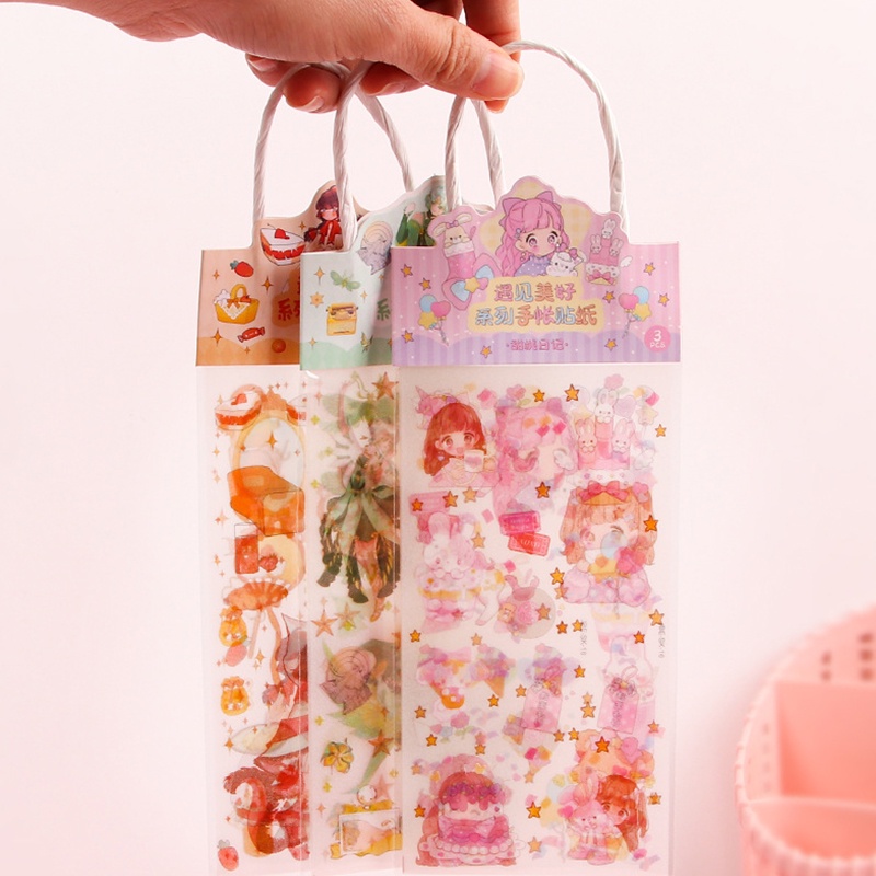 Sticker Dán Trang Trí Nhiều Màu Sắc DIY