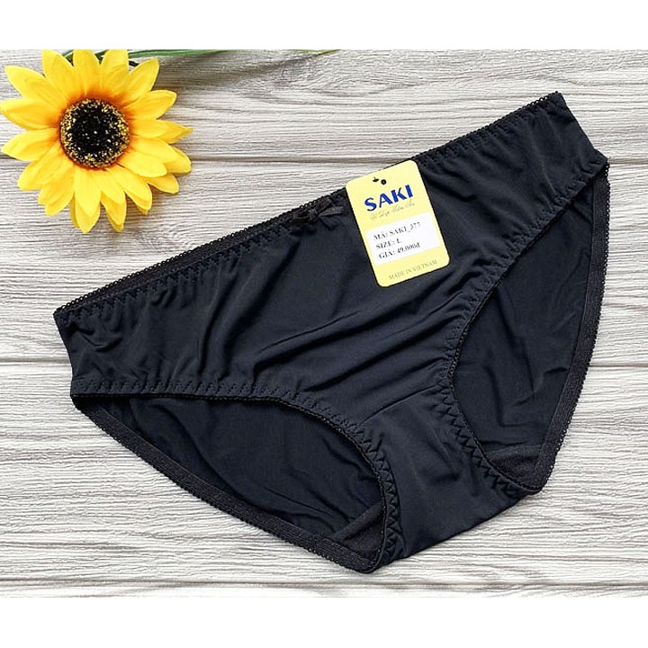 Quần lót nữ thun lạnh trơn hàng Saki Việt Nam - QLNU377