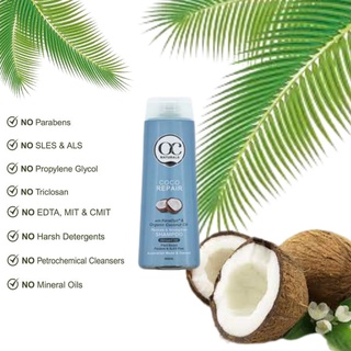 Dầu gội phục hồi tóc hư tổn Coco OC Naturals 400ml gốc thực vật nhập khẩu từ Úc