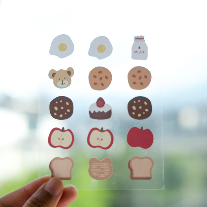 3Pcs/pack Cute Cartoon Pet Sticker Diary Decoration Scrapbooking Sticker Stationary School Supplies