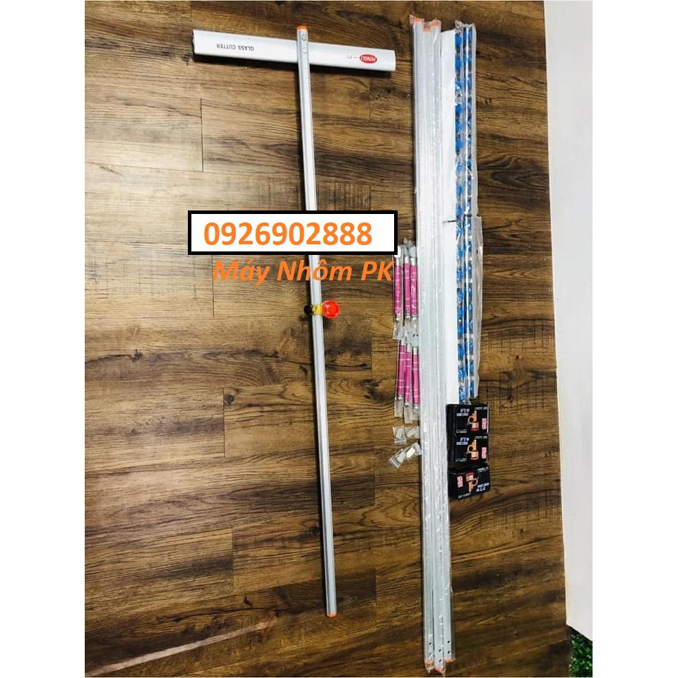 Thước cắt kính chữ T thương hiệu JIAMIN dài 1m2, 1m5  Dao Cắt Kính Chữ T dài 120mm, cán 22mm,26mm,32mm