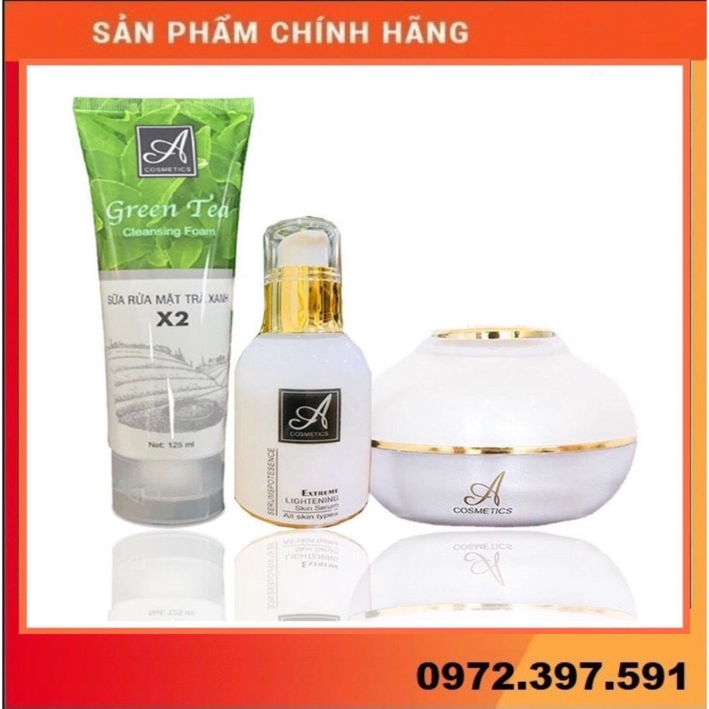 Bộ sản phẩm làm sạch sâu cho da (sửa rửa mặt, serum, face pháp)