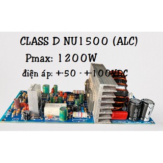 Mạch công suất CLASS D NU1500 bản 2021