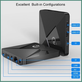 [CPU CHÍNH HÃNG ] MINI Q1 Android tivi box 2GRAM +16GROM Android 10.1 Smart tv box