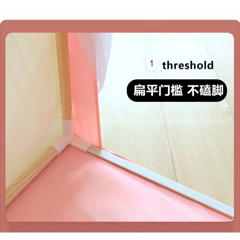 Lều công chúa/ hoàng tử vải Cavas cao cấp, khung gỗ chắc chắn - ngôi nhà riêng lý tưởng