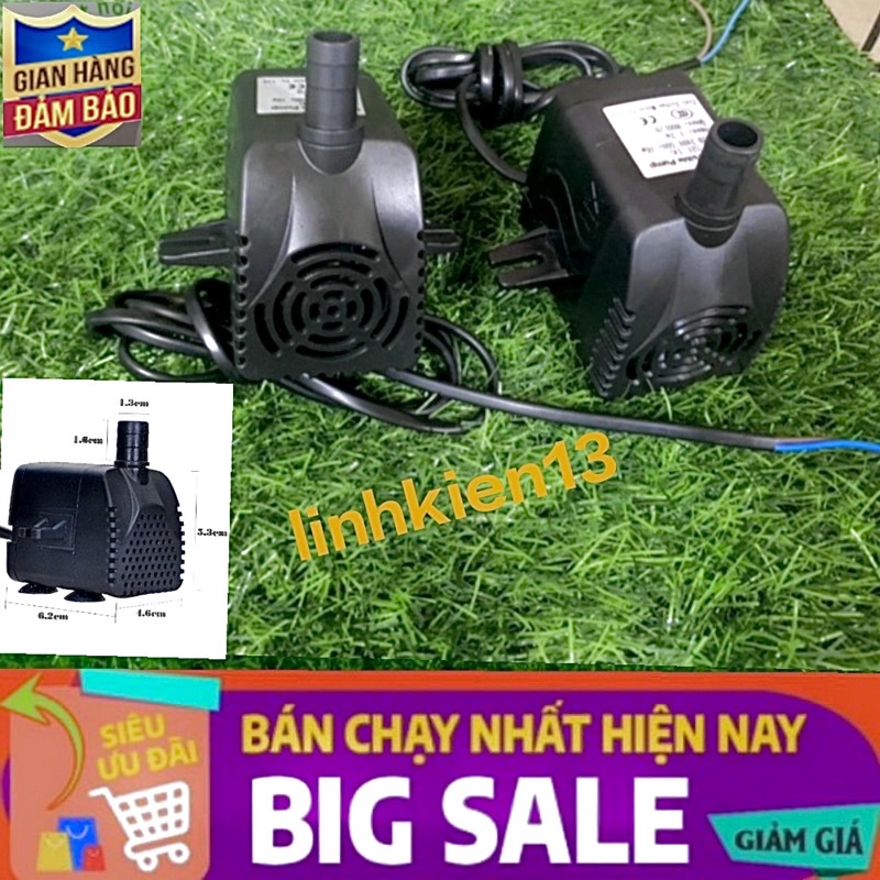 Bơm 16w quạt điều hoà quạt hơi nước bể cá loại