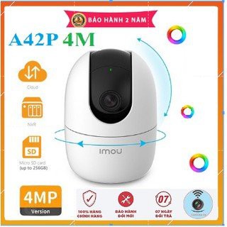 Camera không dây Wifi 4MP IPC-A42P-B-iMOU đàm thoại 2 chiều báo động, phát hiện người lạ bằng công nghệ AI {ctyhuytran}