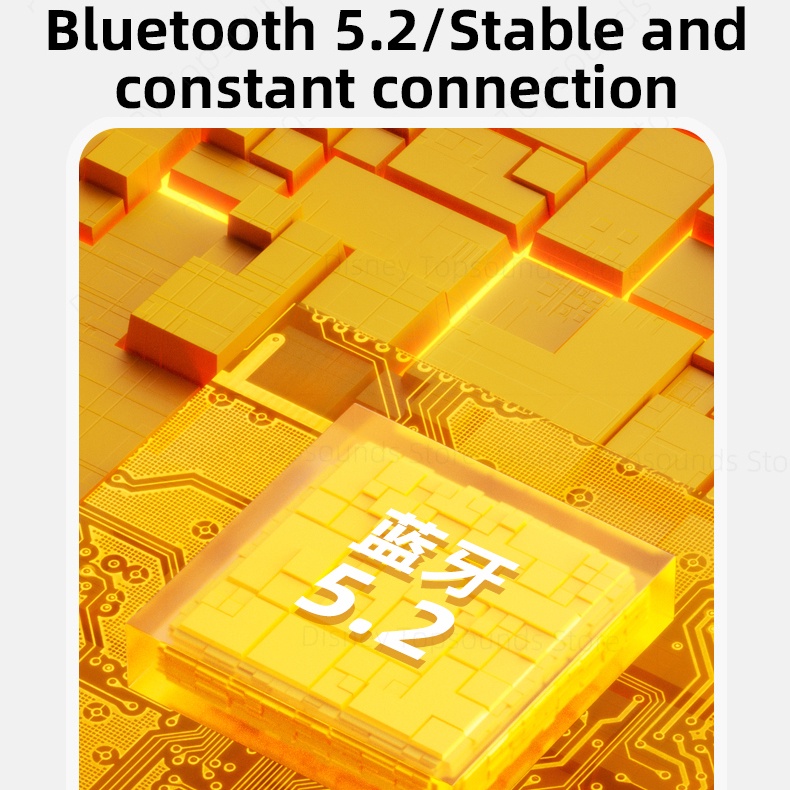 Tai nghe nhét tai không dây LENOVO F9 Disney bluetooth 5.2 âm thanh hifi tích hợp mi cờ rô tiện lợi