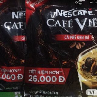 COMBO 2 BỊCH NESCAFE VIỆT ĐEN ĐÁ,(70 gói)