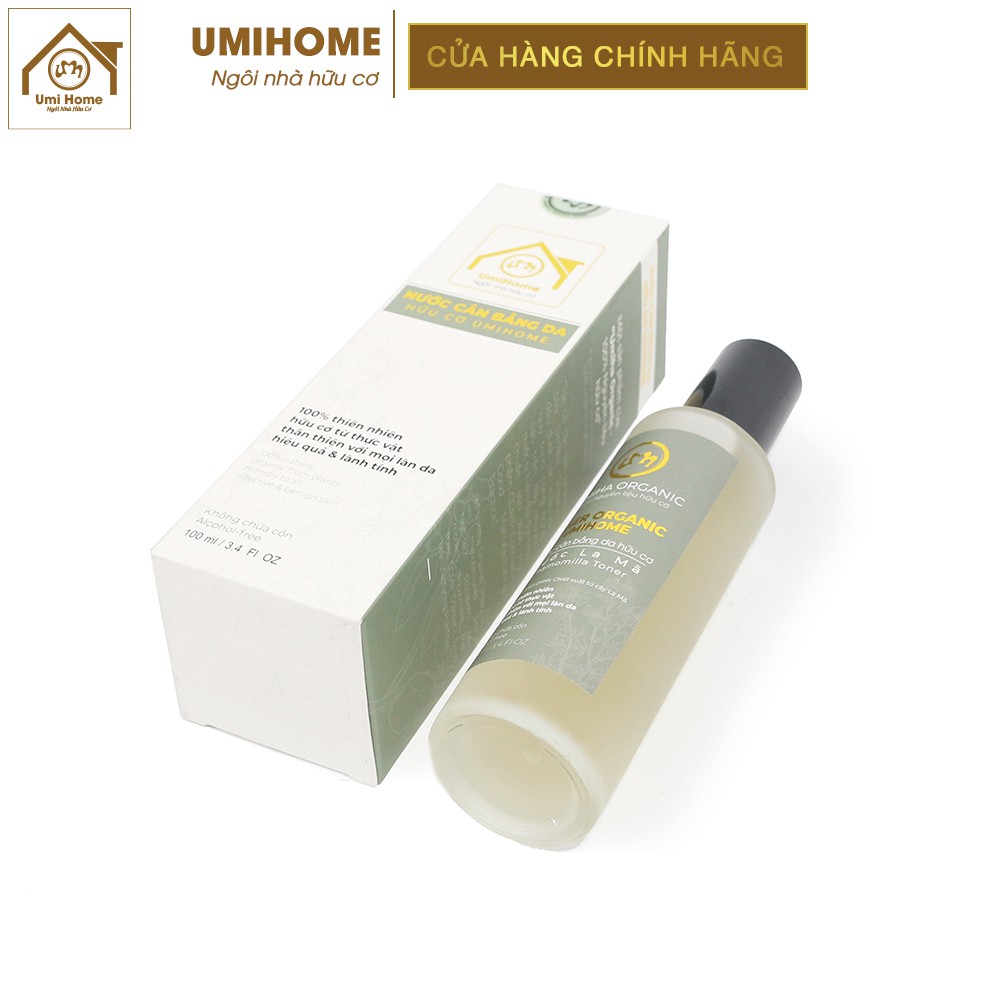 Nước cân bằng da Cúc La Mã hữu cơ UMIHOME 50/100ml | Chamomile Skin Toner