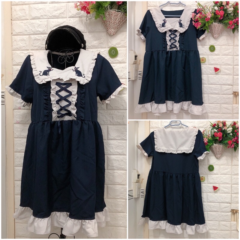 Đầm Lolita Mori girl phong cách Nhật Bản new 99%