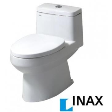 Bàn cầu 1 khối cao cấp INAX AC939VAN, công nghệ Aqua ceramic, nắp rơi êm, 2 nhấn tiết kiệm nước, bảo hành 10 năm