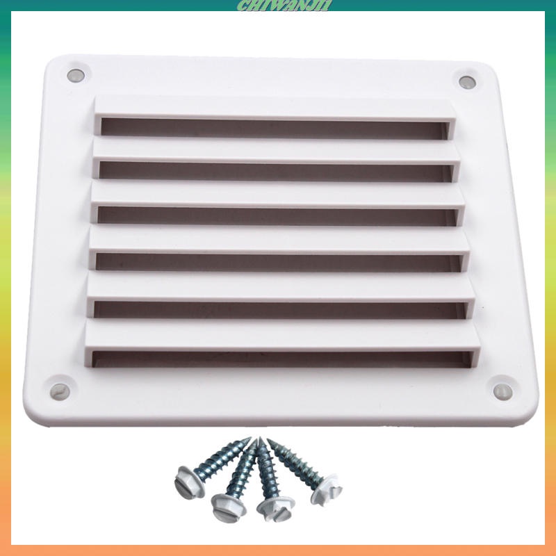 Phụ kiện thông gió hình chữ nhật bằng nhựa ABS cho thuyền RV Marine - 140mm x 125mm