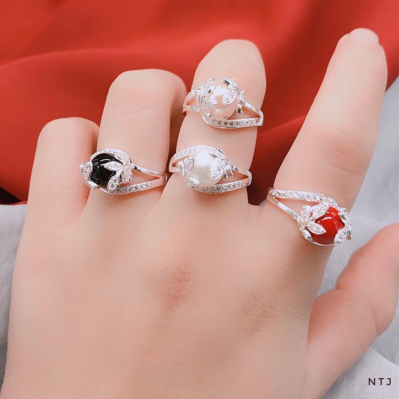 NHẪN BẠC NỮ HÀNG CAO CẤP- ĐỦ MÀU, ĐỦ SIZE