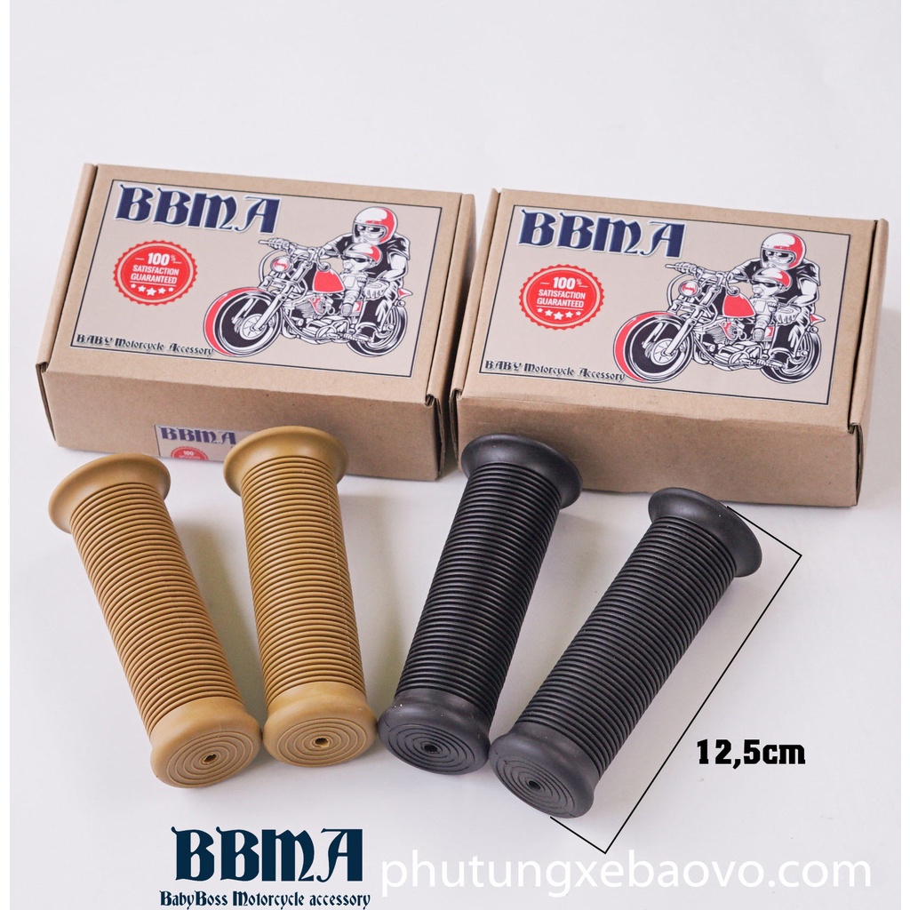 Bao tay xe máy cổ điển, classic 22mm, nhà sản xuất BBMA