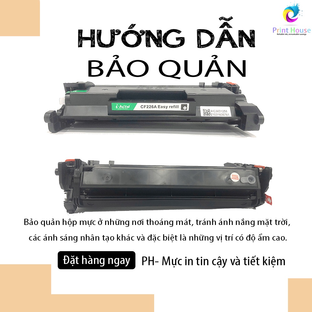 Hộp mực Cartridge 26A  dùng cho máy in HP CANON